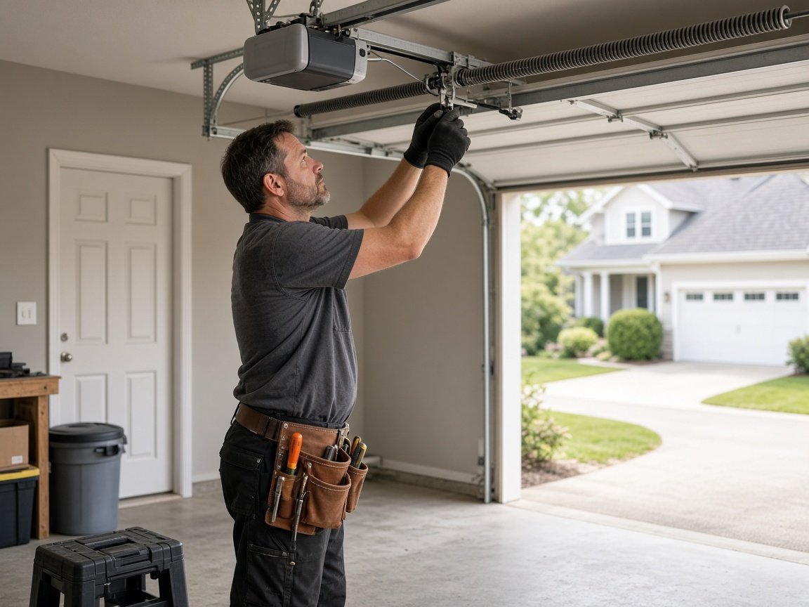 Garage door home service